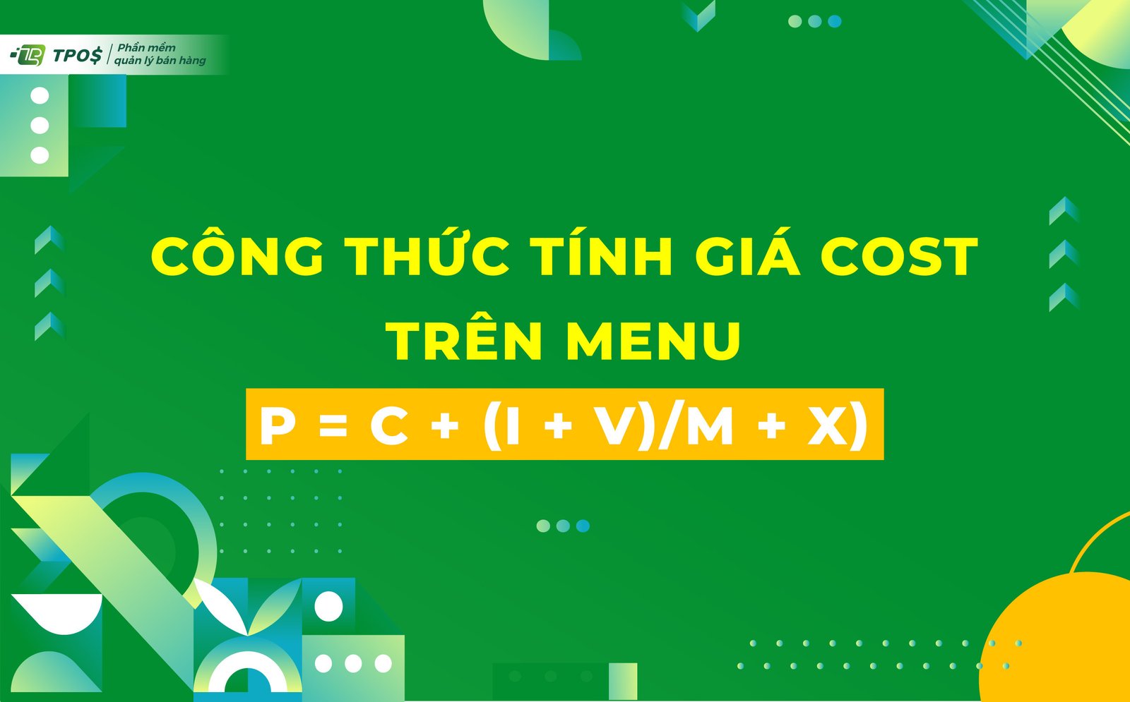 Công thức tính giá cost bánh mì dựa trên chi phí và lợi nhuận mong muốn