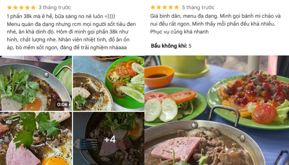 Đánh giá cao hương vị bánh mì tại Hào 598