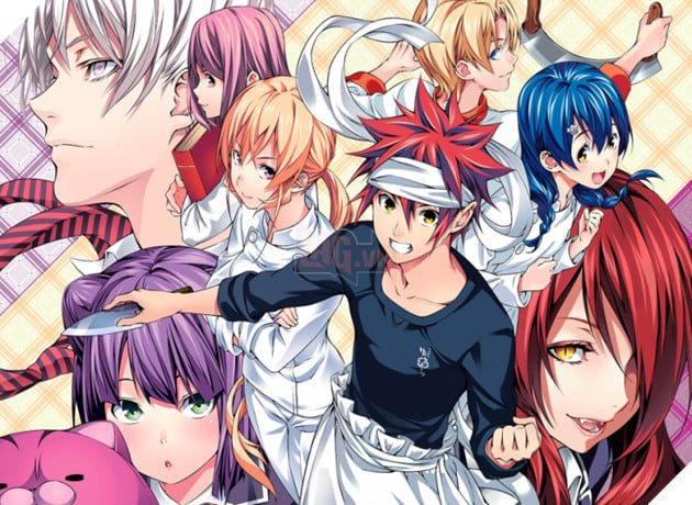 Đầu bếp Soma Yukihira trong Shokugeki No Souma, một manga ẩm thực có kết thúc gây tranh cãi