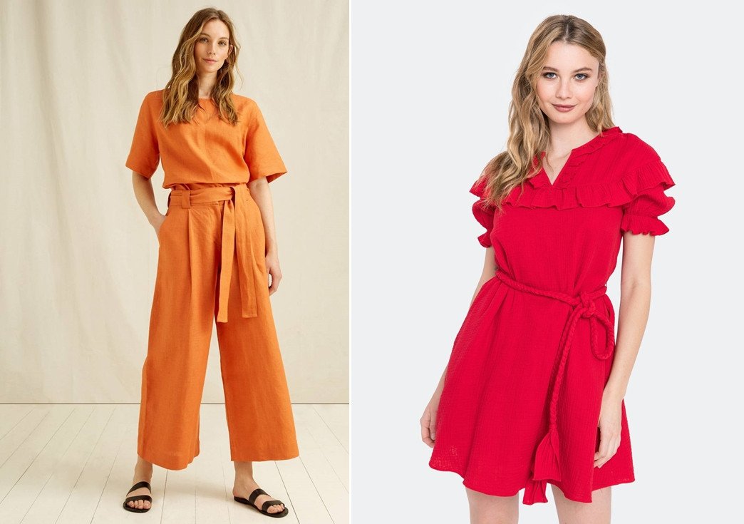 Đeo thắt lưng cùng màu với trang phục