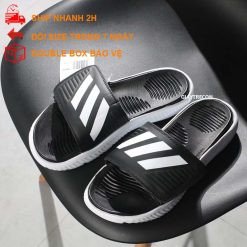 Dép Adidas Alphabounce Đen Trắng