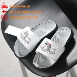 Dép Alphabounce Adventure Trắng Xám