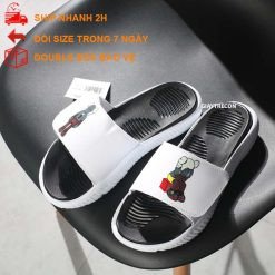 Dép Alphabounce x Kaws Trắng