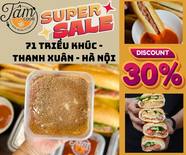 Địa chỉ cửa hàng bánh mì que Hải Phòng tại 71 Triều Khúc, Thanh Xuân, Hà Nội