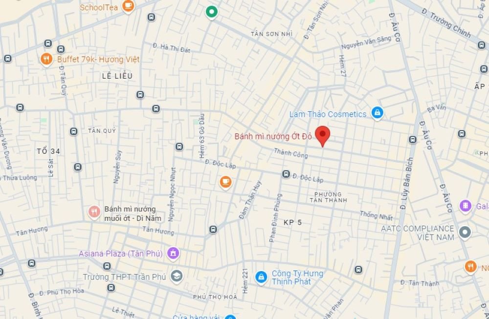 Địa chỉ quán bánh mì nướng muối ớt ngon tại Trương Vĩnh Ký