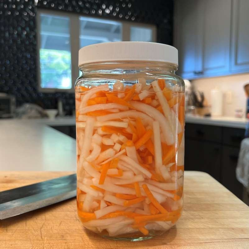 Đồ chua củ cải và cà rốt