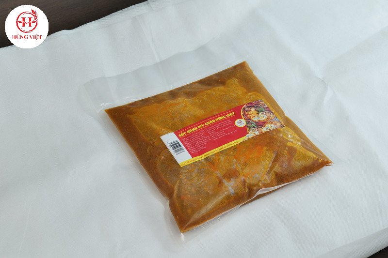 Gia vị và nguyên liệu cho nước sốt bánh mì chảo