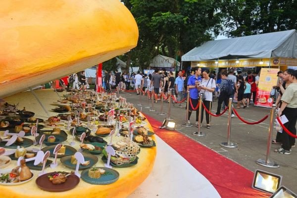 Gian hàng trưng bày độc đáo tại Lễ hội Bánh mì TP.HCM