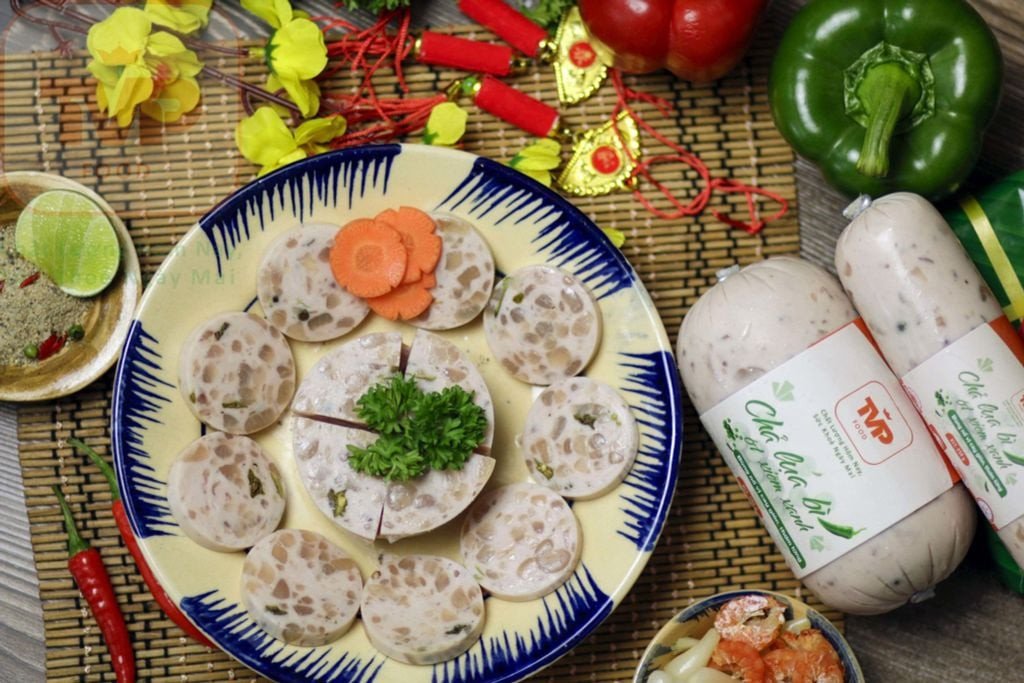 Giò bì bí quyết làm nhân chả kẹp bánh mì thơm ngon độc đáo