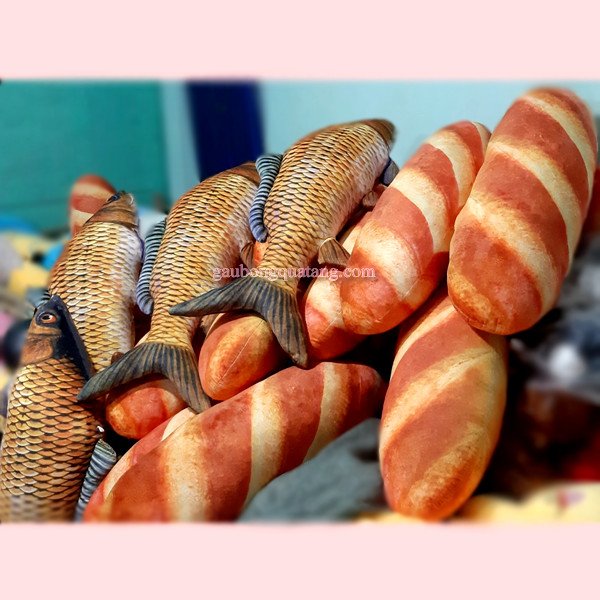 Gối ôm bánh mì lý tưởng để trang trí hoặc làm điểm tựa êm ái