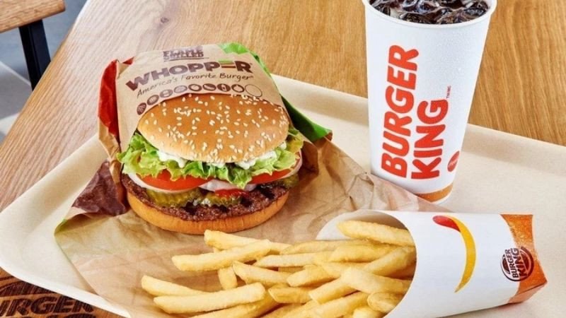 Hamburger táº¡i Burger King