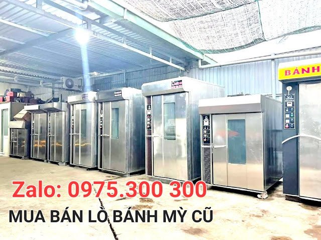 Hình ảnh lò nướng bánh mì cũ được kiểm tra kỹ lưỡng trước khi thanh lý