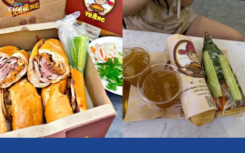 Hộp giấy và bao bì tiện lợi của Bánh mì Trạng