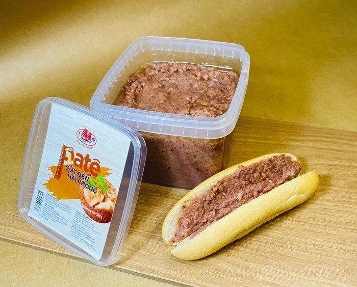 Hộp pate Cột Đèn Hải Phòng đóng gói tiện lợi mua về làm quà