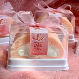 Bông Lan Cuộn Dâu