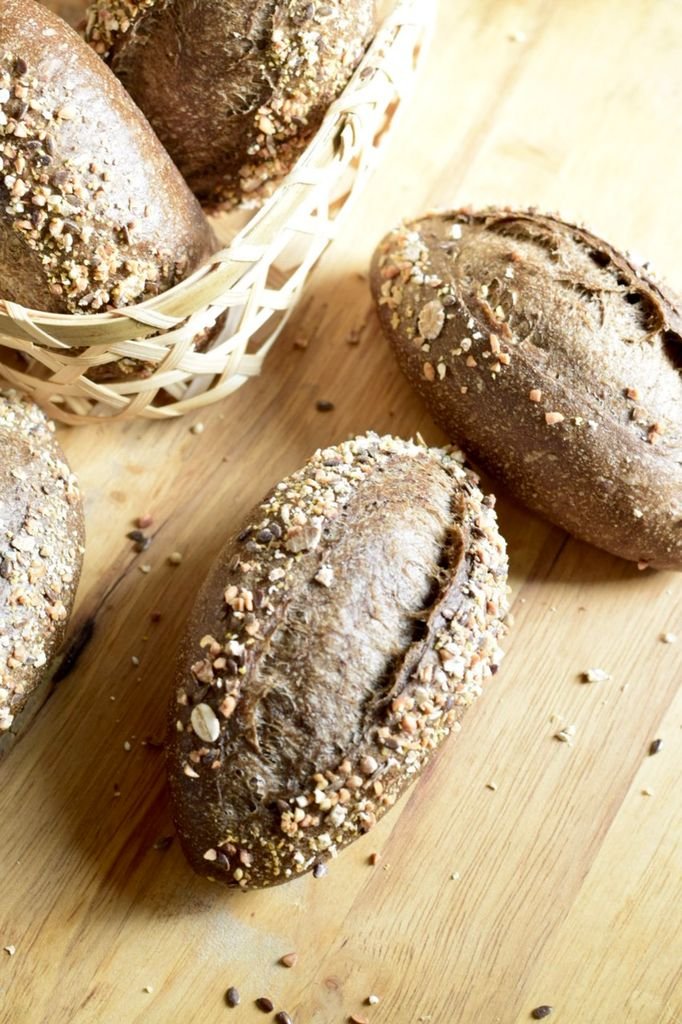 Sourdough Mini Dark Rye 4 Sourdough Mini Dark Rye