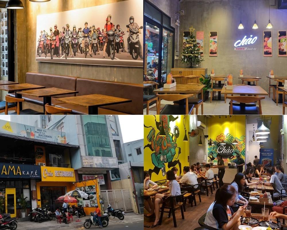 Không gian hiện đại và ấm cúng của Chảo Restaurant