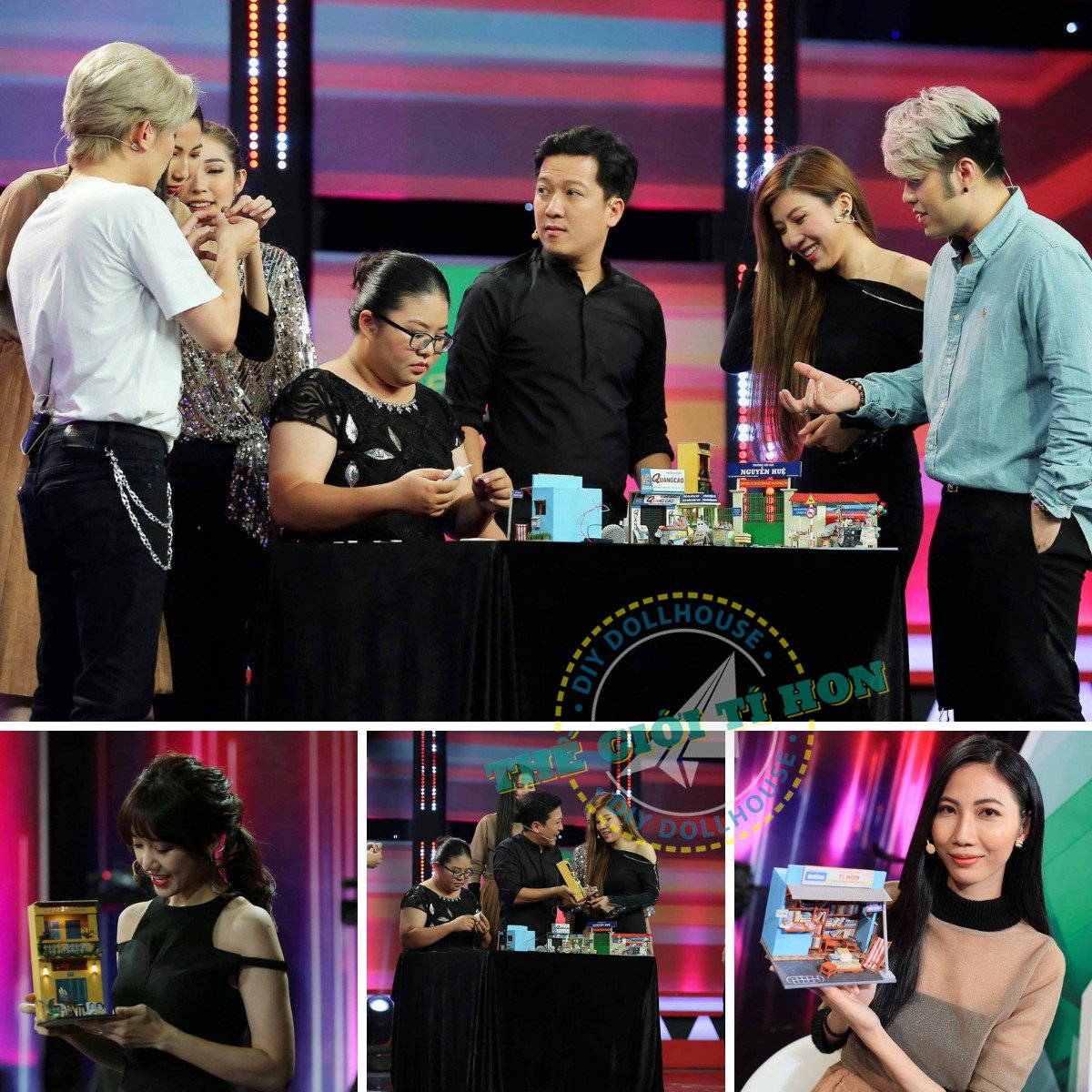 Khung cảnh đường phố Sài Gòn cổ kính với những xe đẩy và gánh hàng quen thuộc, gợi nhớ ký ức ẩm thực xưa.