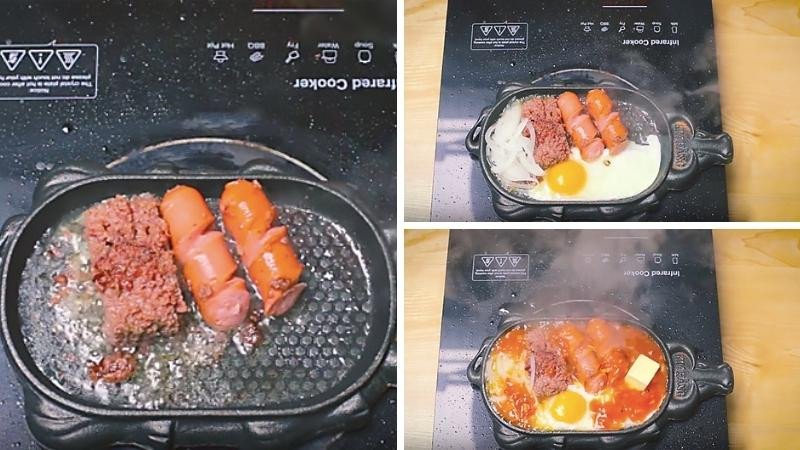 Làm bánh mì chảo tổng hợp