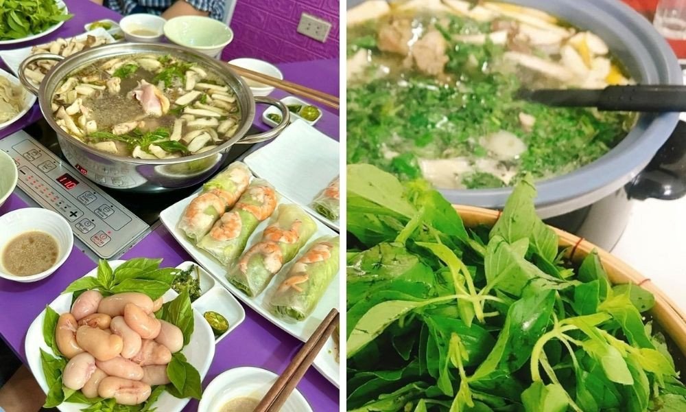 Lẩu Gà Lá É Tam Gia Quán