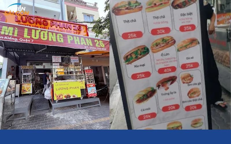 Lò bánh mì Quận 7 Lương Phan 26 với đa dạng nhân ngon miệng