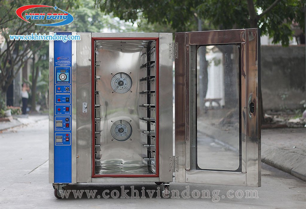 Lò nướng bánh mì đối lưu trong dây chuyền