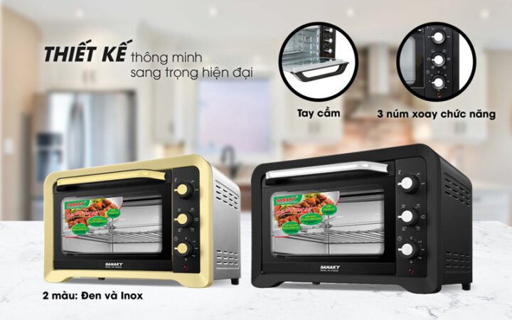 Lò nướng Sanaky hai lớp