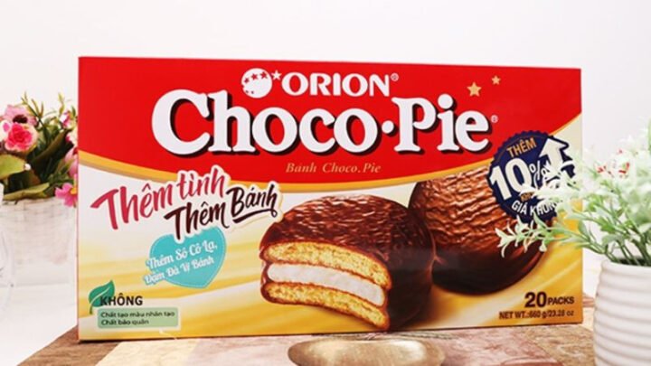 Logo thương hiệu Orion nổi tiếng với bánh mì baguette Orion