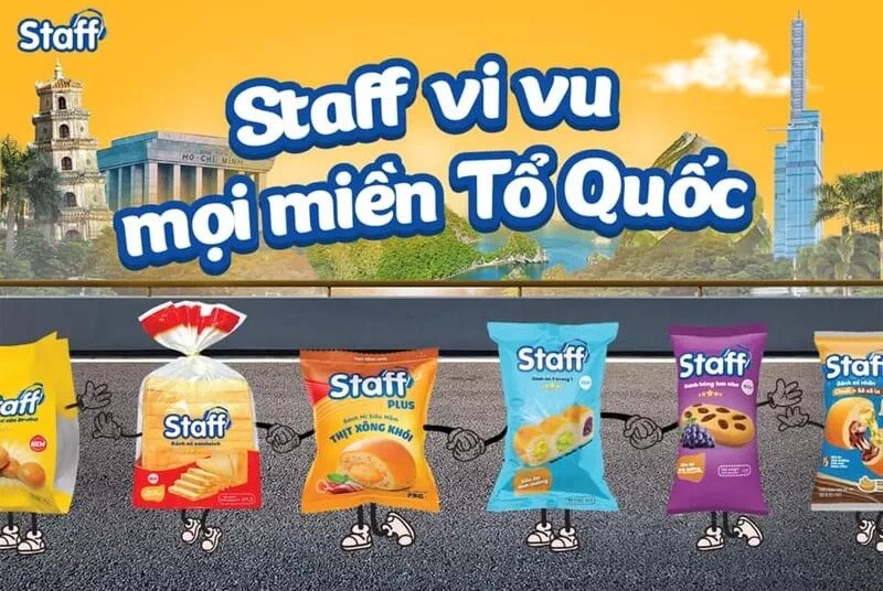 Logo thương hiệu Staff của Hữu Nghị Food