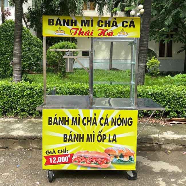 Logo Xe Bánh Mì Chả Cá