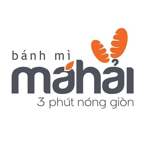 Mẫu logo bánh mì đẹp kết hợp giữa hình ảnh ổ bánh mì và font chữ nghệ thuật