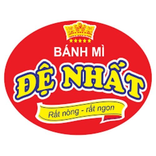 Mẫu logo cửa hàng bánh mì với phong cách hiện đại, trẻ trung