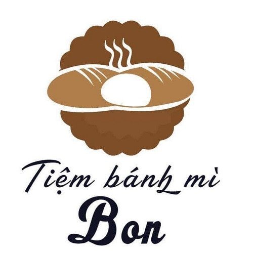 Mẫu logo tiệm bánh mì phong cách hiện đại