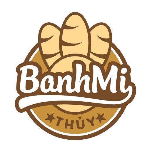 Mẫu logo tiệm bánh mì sáng tạo với biểu tượng gợi hình