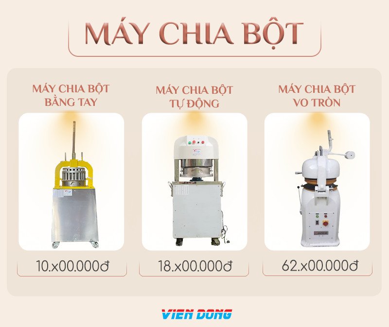 Máy chia bột làm bánh mì tự động