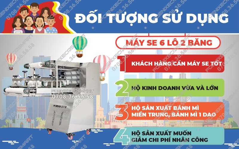 Máy se bột bánh mì phù hợp cho các cơ sở sản xuất bánh quy mô lớn