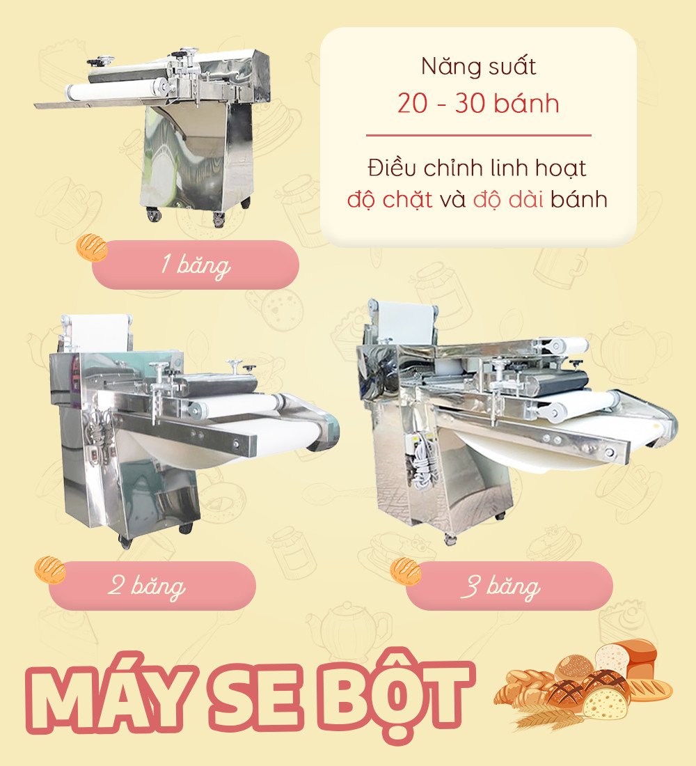 Máy se bột chuyên nghiệp