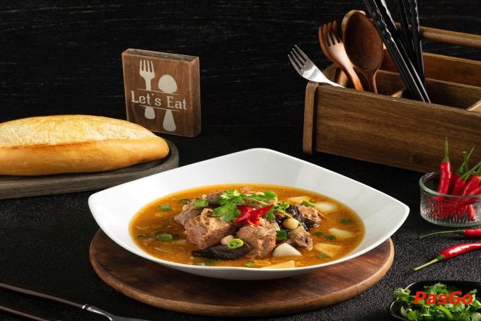 Món ăn kèm Bánh mì Bít tết Hòa Mã