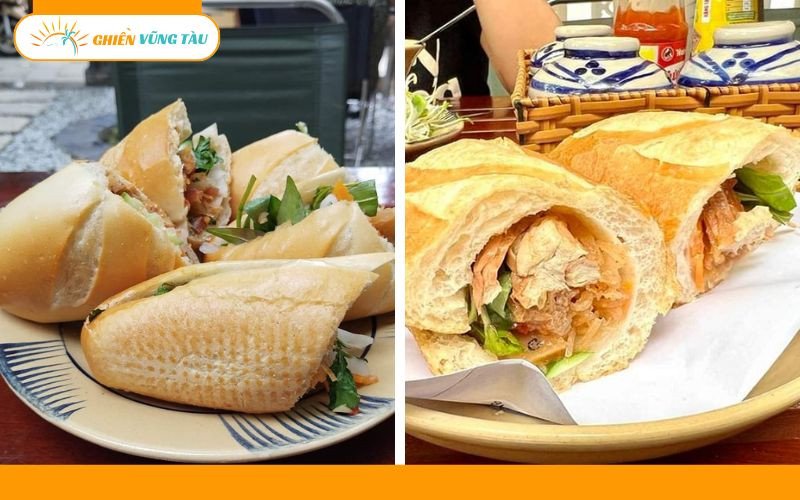 Món bánh mì chay hấp dẫn tại quán Phc An Vegan với rau tươi