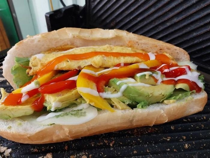 Món bánh mì xôi Anh Béo đặc trưng Ninh Bình