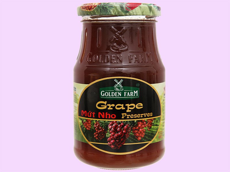 Mứt nho Golden Farm ngọt ngào