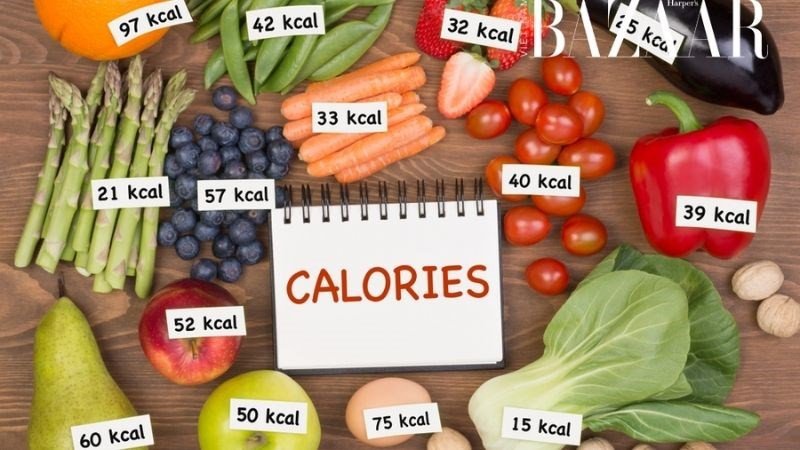 Người đang ghi chép, minh họa việc theo dõi lượng calo