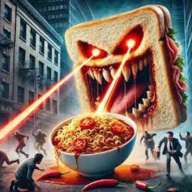 Người dùng điện thoại đang theo dõi trend bánh mì gam gam, nhấn mạnh sự phổ biến của trào lưu mạng xã hội này.