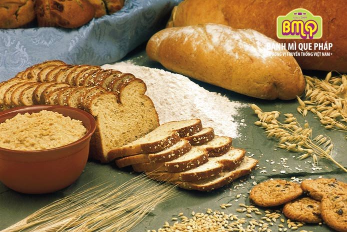 Nguyên liệu cơ bản để làm bánh mì truyền thống