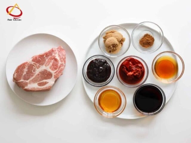 Nguyên liệu làm bánh mì kẹp thịt