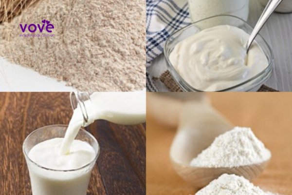 Nguyên liệu làm bánh mì Naan Ấn Độ tại nhà