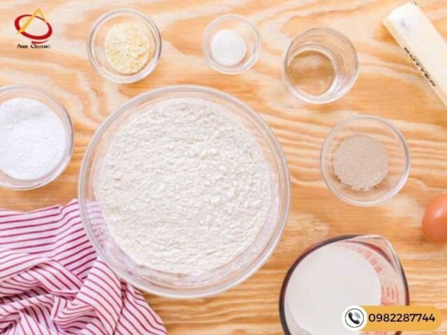 Nguyên liệu làm bánh mì sữa