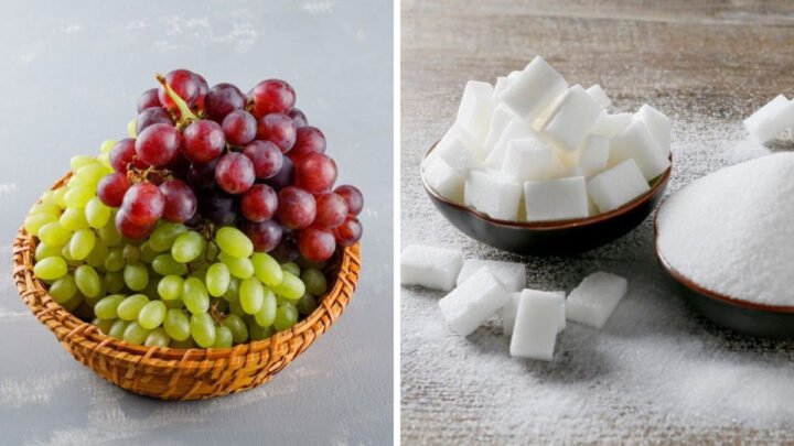 Nguyên liệu làm mứt nho tươi ăn kèm bánh mì tại nhà