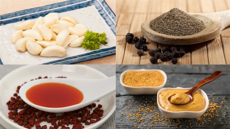 Nguyên liệu làm sốt thịt bò chấm bánh mì