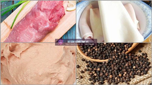 Nguyên liệu làm thịt nguội